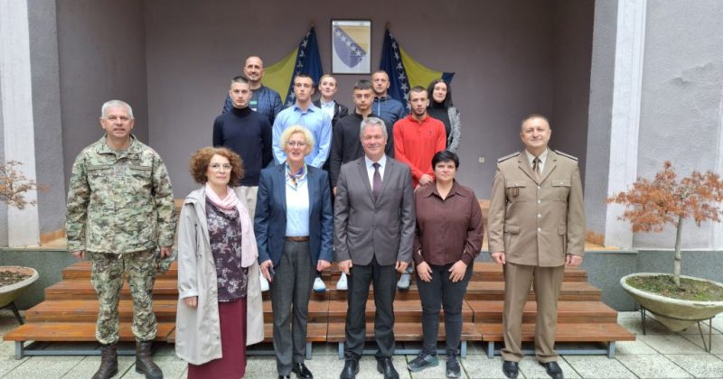 Ceremonija potpisivanja ugovora o stipendiranju školovanja učenika završnog razreda srednje škole