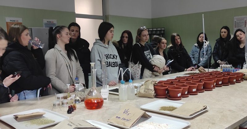 Posjeta učenika IV1 razreda Poljoprivredno‑prehrambenom fakultetu u Sarajevu
